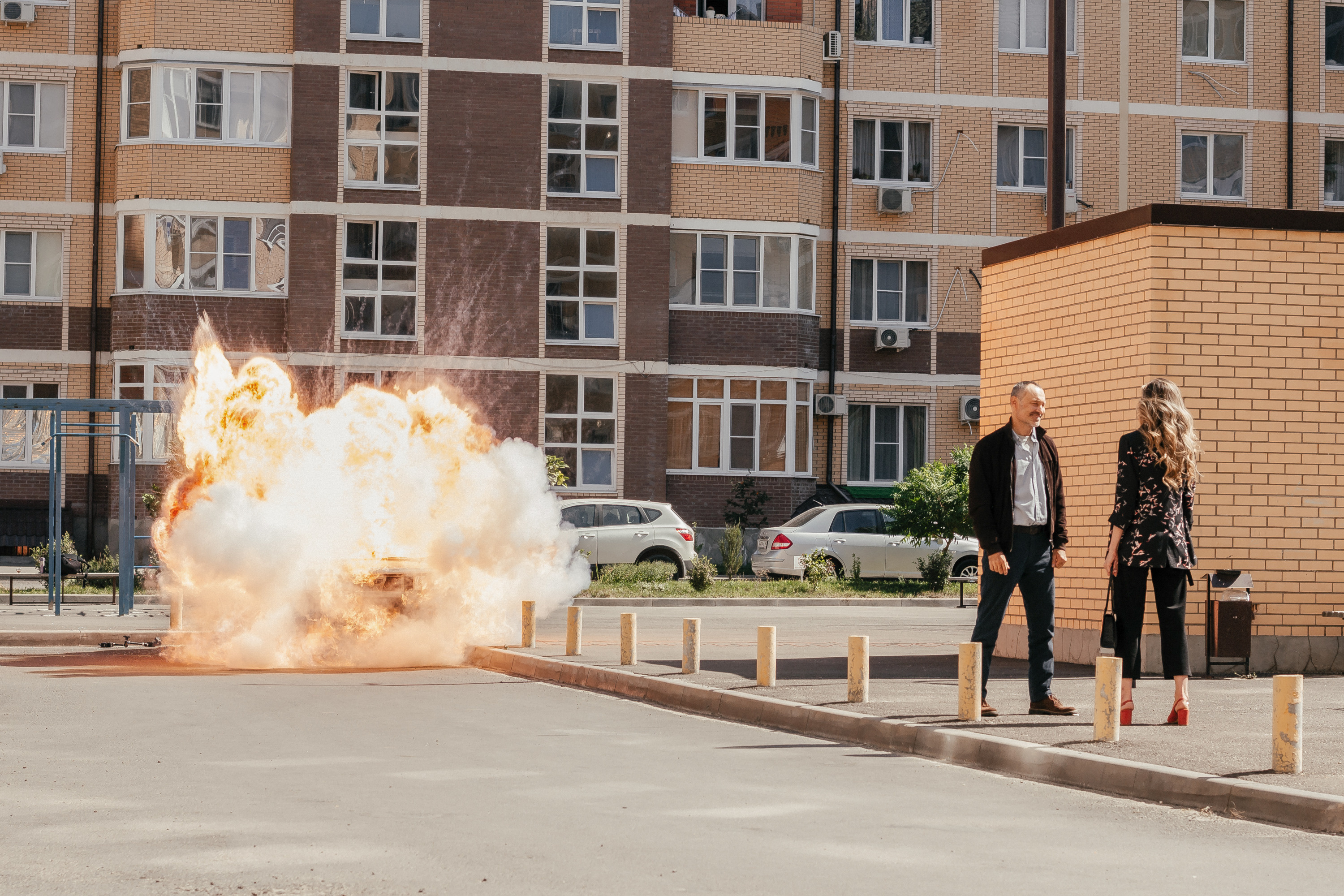 В сериале приятно смотреть не только на игру актеров, но и на спецэффекты