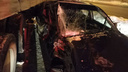 Груженная металлоломом фура столкнулась с иномаркой под Новосибирском — водитель в больнице