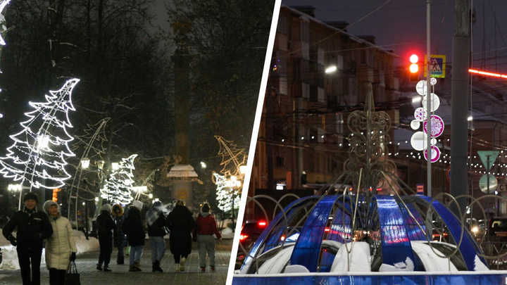 Перегоревшие елки и пластиковый фонтан: как Ярославль украсили к Новому году за 4 миллиона