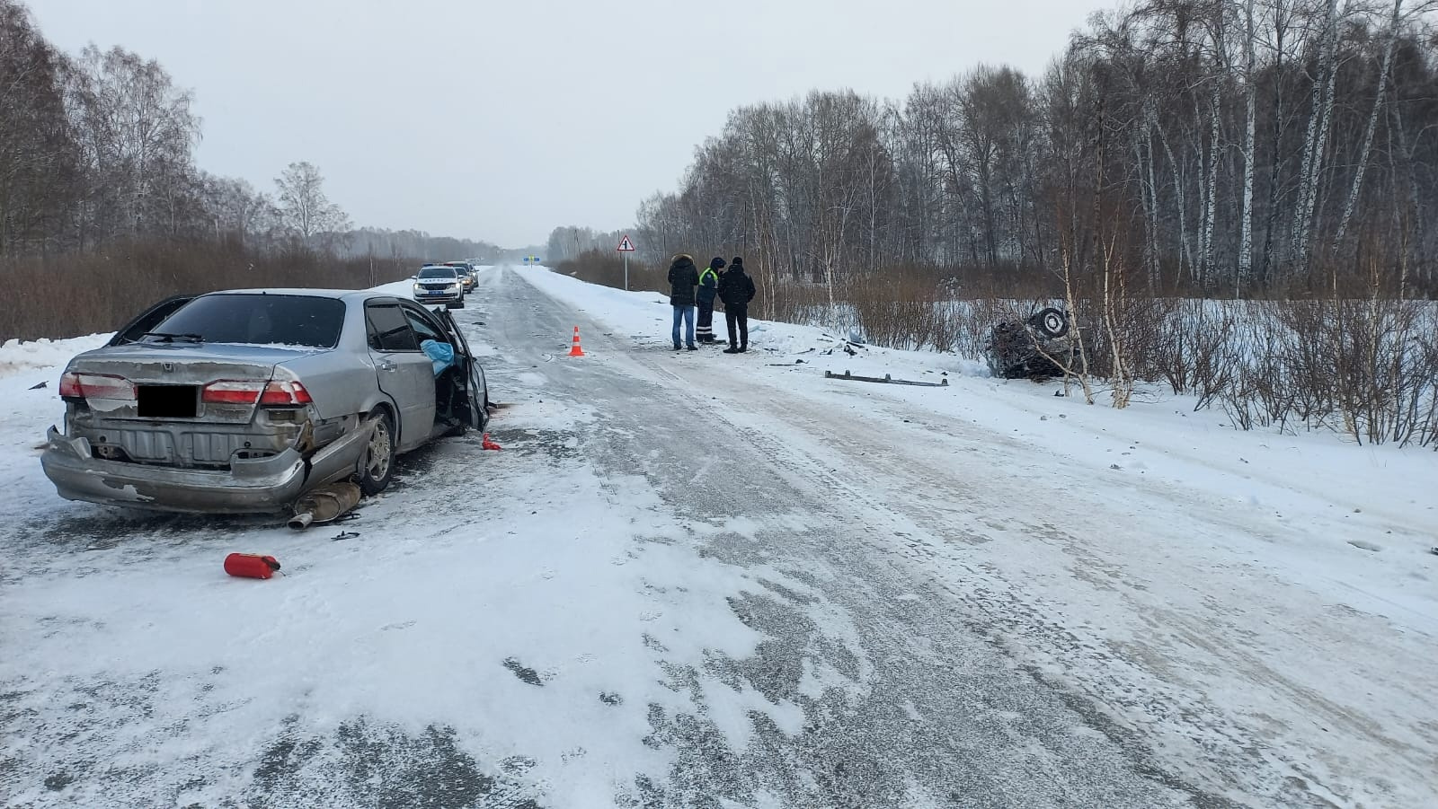 «Выехал на встречную полосу»: водитель Lada погиб в ДТП в Новосибирской области