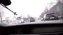 Момент массовой аварии, устроенной подростком в Челябинске, попал на видео из салона BMW