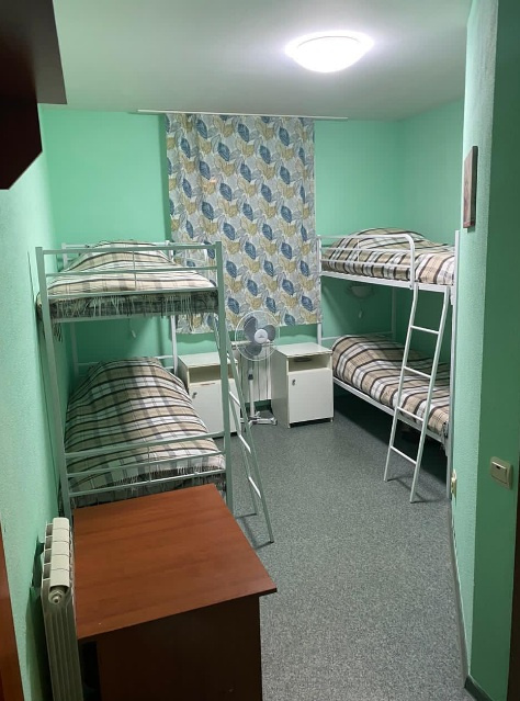 Так выглядели комнаты для проживания реабилитантов