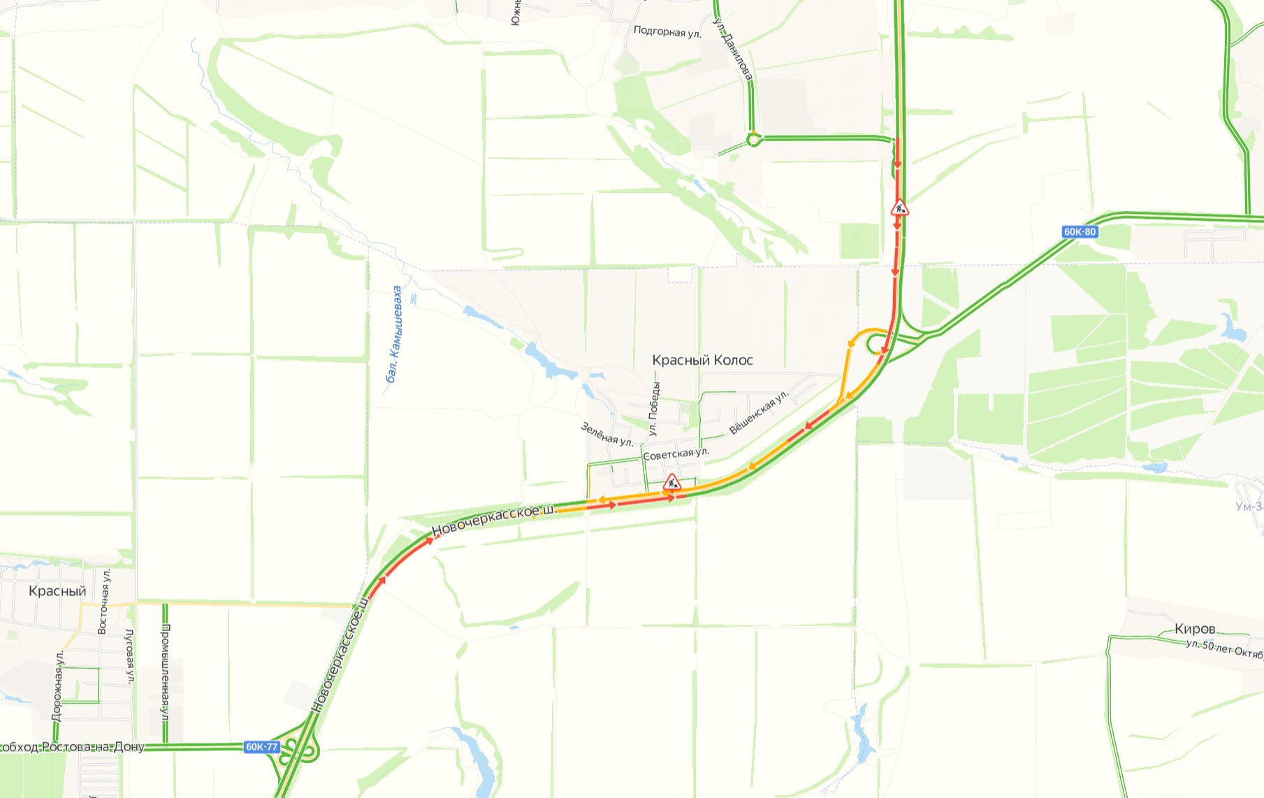 Пробки на м4 дон сейчас онлайн карта ростовская обл
