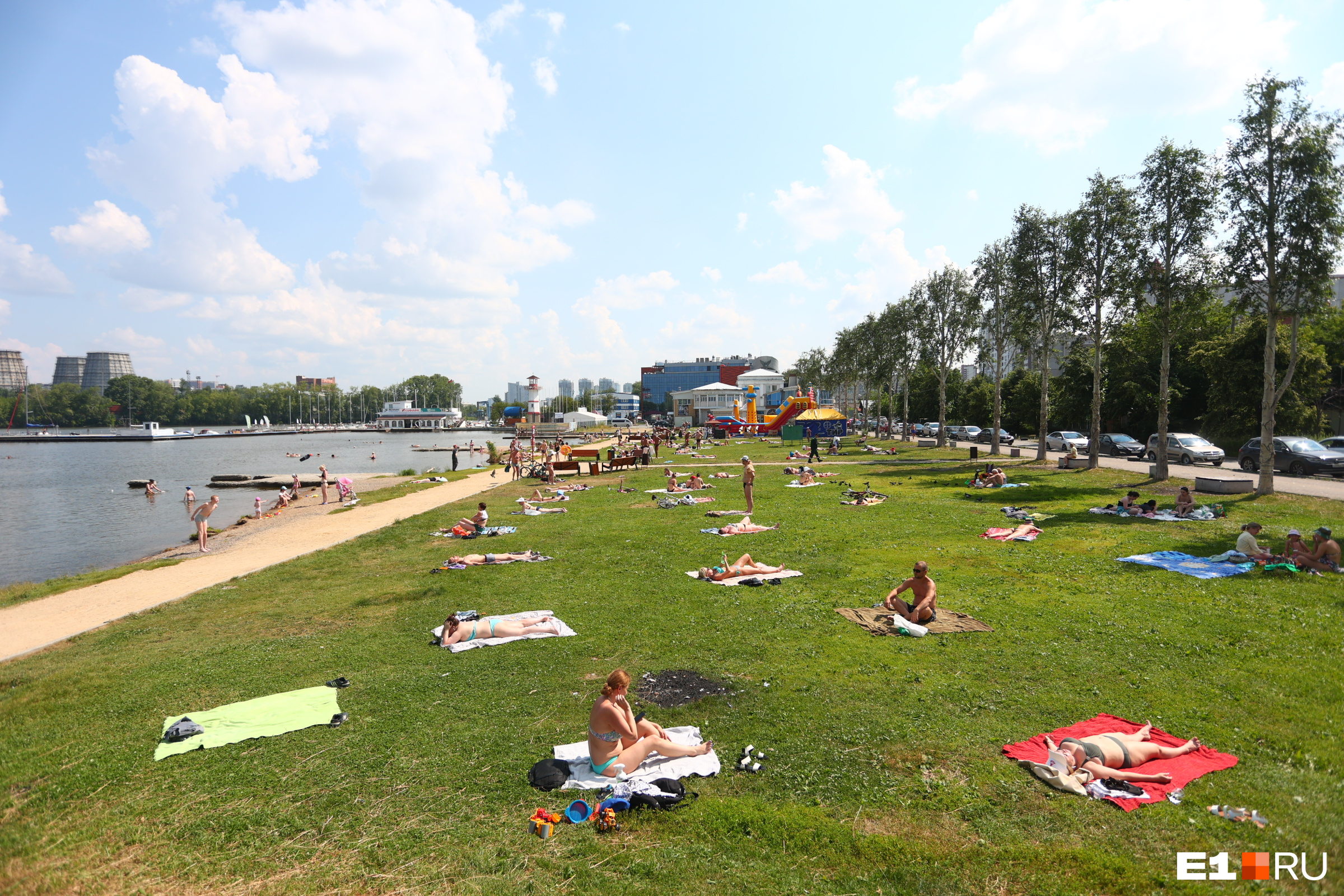 Шарташ пляж в екатеринбурге