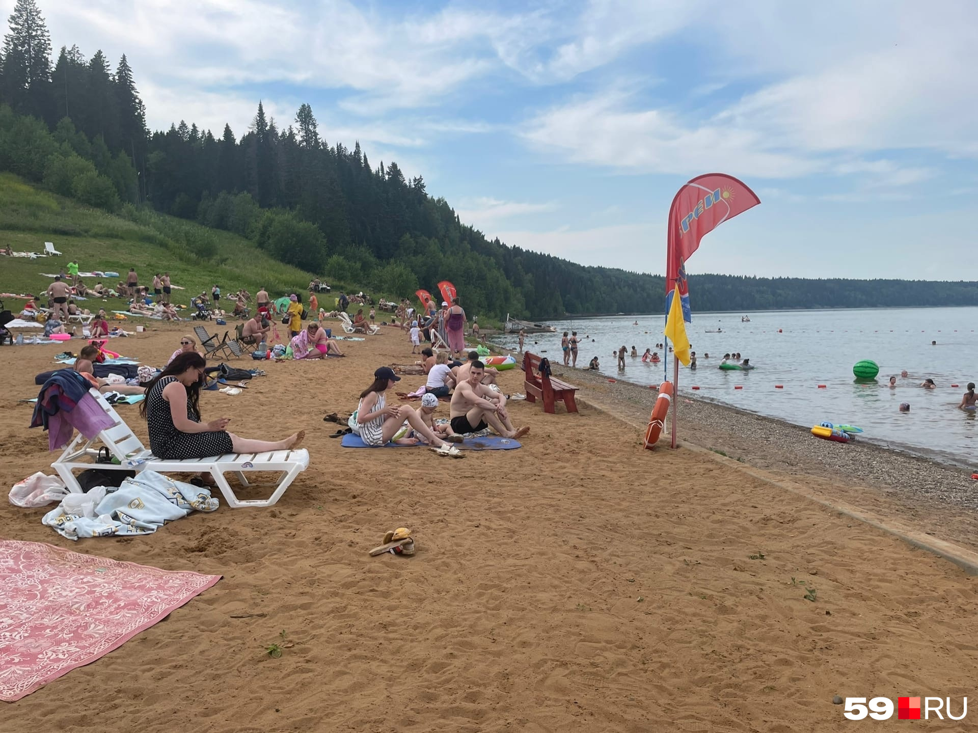 Где можно искупаться в перми