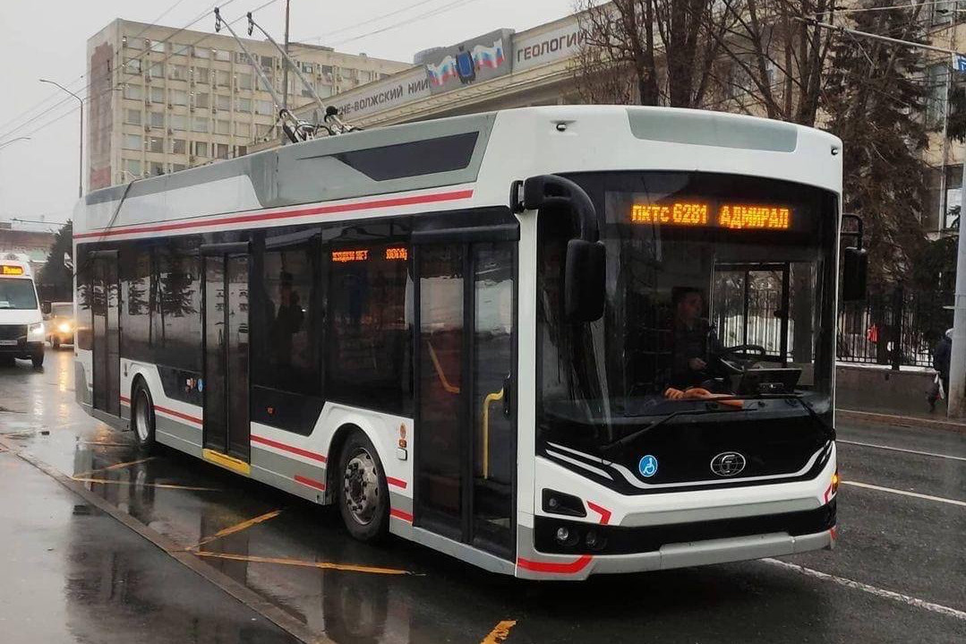 Новый троллейбус «Адмирал» выйдет на улицы Иркутска в январе 2023 г.