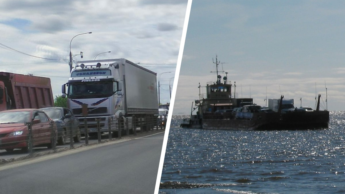 «Уже без средств к существованию»: возле Керченского пролива грузовики неделями стоят в очереди на паром в Крым