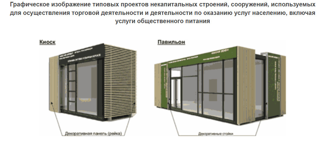 Проект размещения некапитального объекта