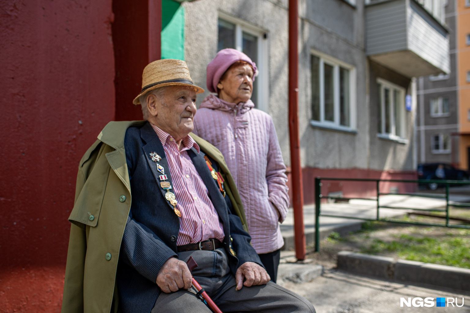 Владимиру Николаевичу 96 лет. Он воевал на 2-м Украинском фронте