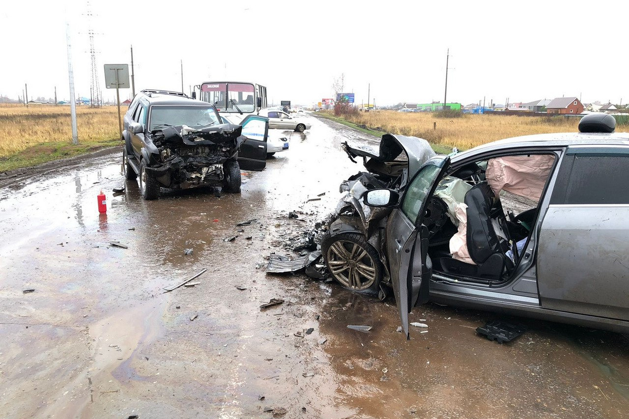 Смертельная авария в Татарстане: подробности ДТП в Тукаевском районе - 2  ноября 2022 - 116.ru