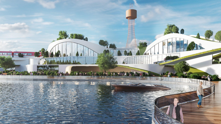 На Бору снова пообещали построить «город будущего». Там будет кампус для студентов, аквапарк и речной вокзал