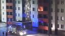 В Архангельске произошел пожар в новостройке для переселенцев из аварийного жилья