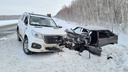 В аварии на трассе «Иртыш» в районе Шумихи погибла пассажир, водитель — в больнице