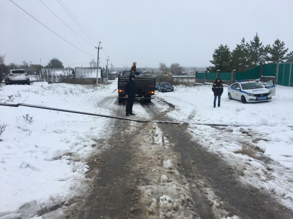 Авария на газопроводе произошла в селе в Богатовском районе