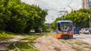 Два трамвайных маршрута отменят на выходных в Новосибирске