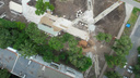 «Проектировщикам кол»: в Самаре начали укладывать плитку в сквере напротив больницы Середавина
