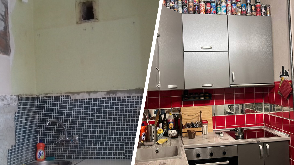 Как я сделала кухню-лофт с черной батареей и холодильником из 30-х в сталинке — колонка журналиста НГС