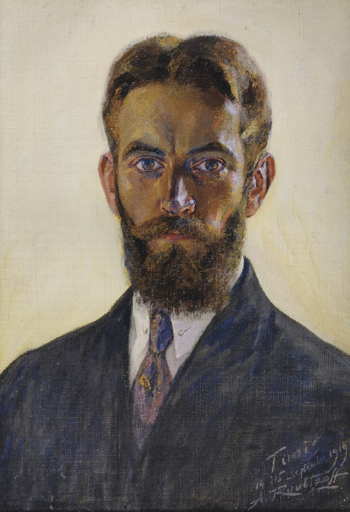 Автопортрет. 1919. Холст, масло. Собрание Меди Дусса