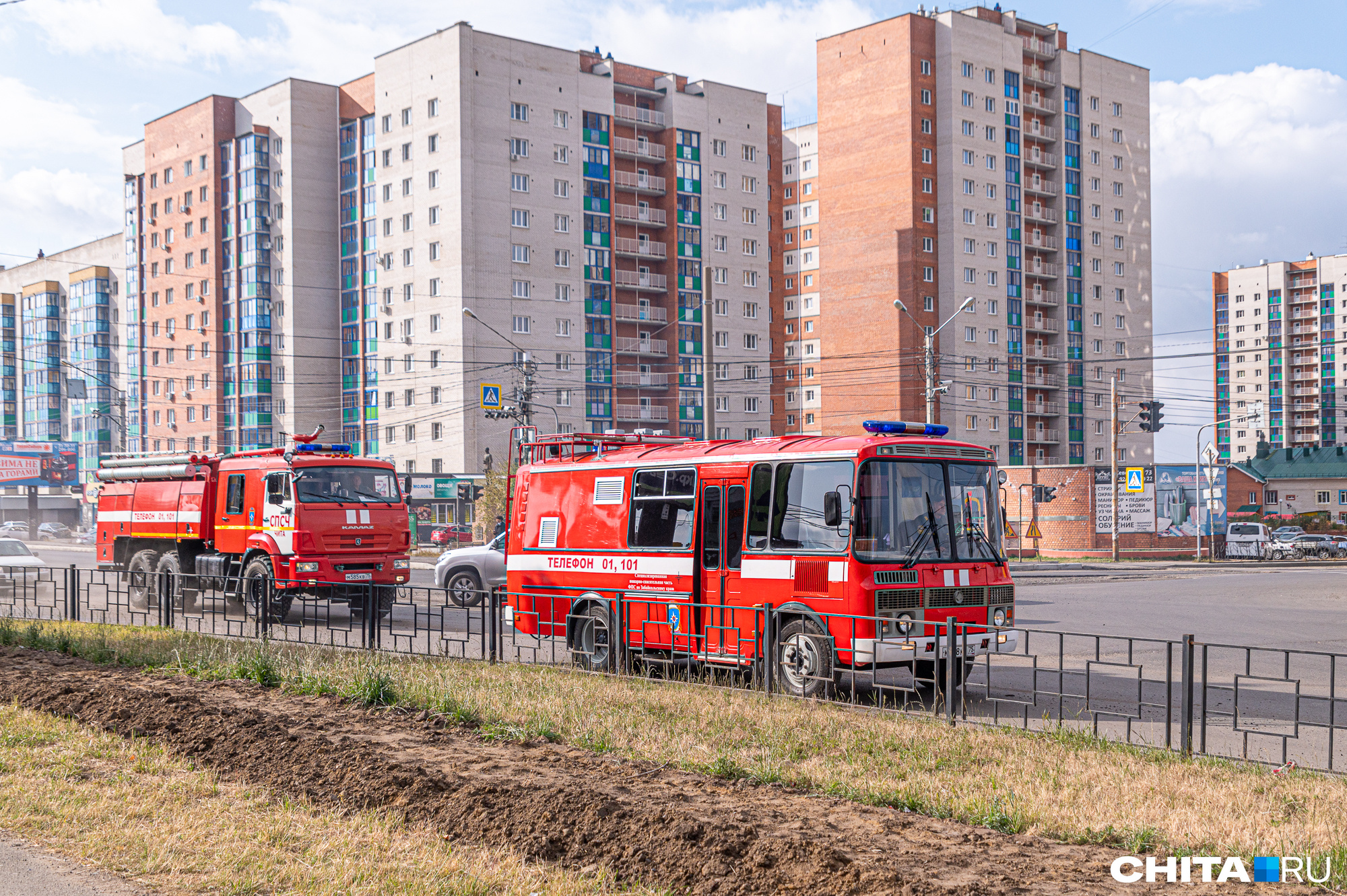 МЧС проведет пожарные учения в ТЦ «Царский» в Чите
