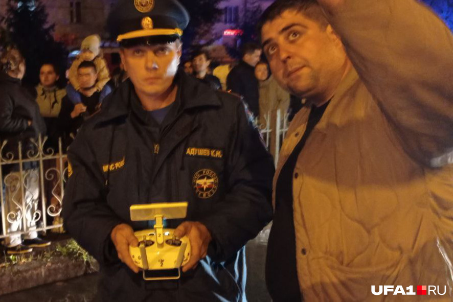 Масштаб ЧП пожарные оценивали с помощью квадрокоптера Масштаб ЧП пожарные оценивали с помощью квадрокоптера