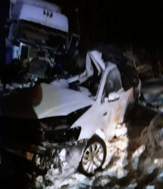 «Поло» с четырьмя пассажирами унесло в грузовик в Новгородской области. Выжил только водитель