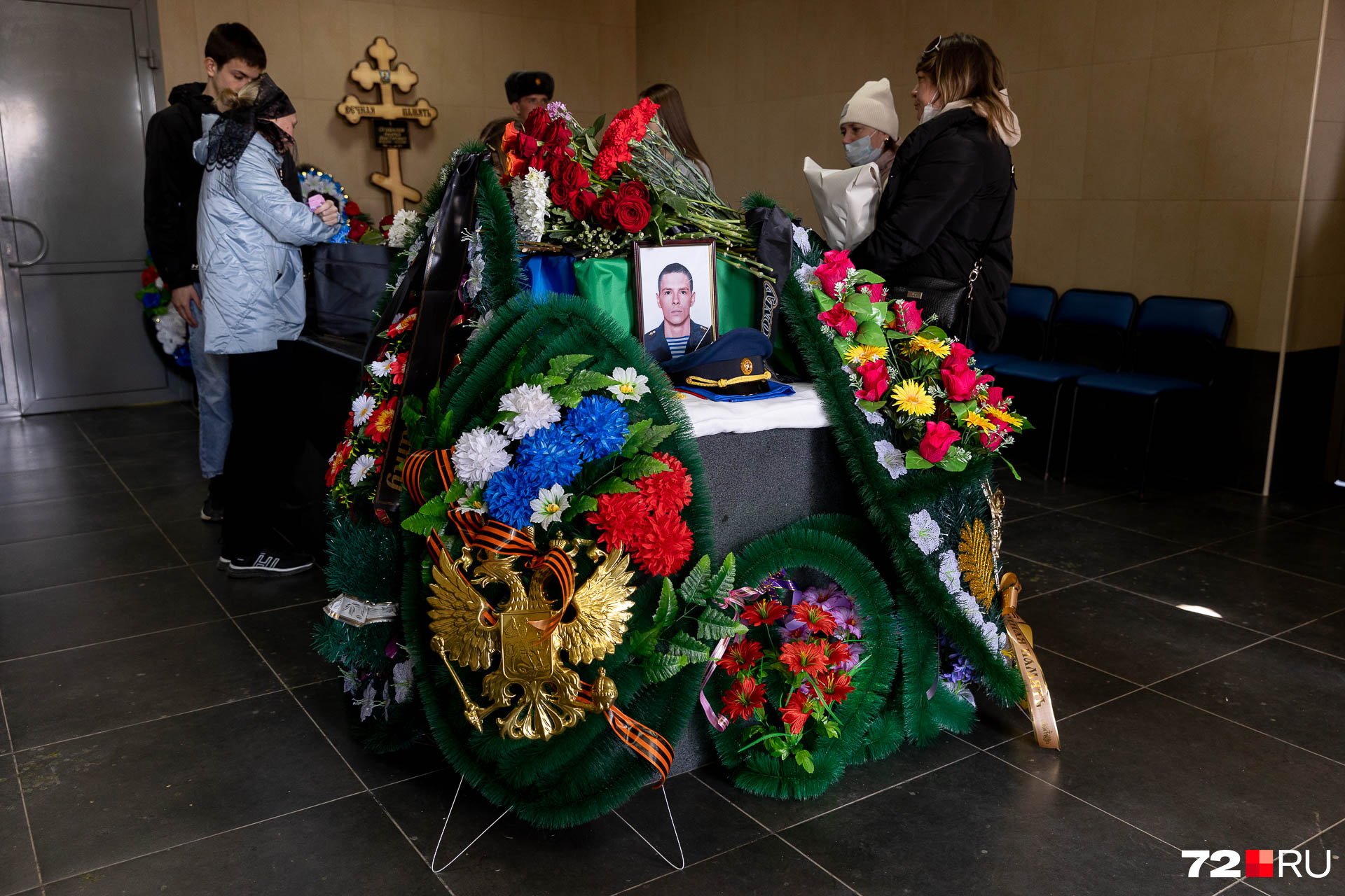 Похоронили погибших на украине