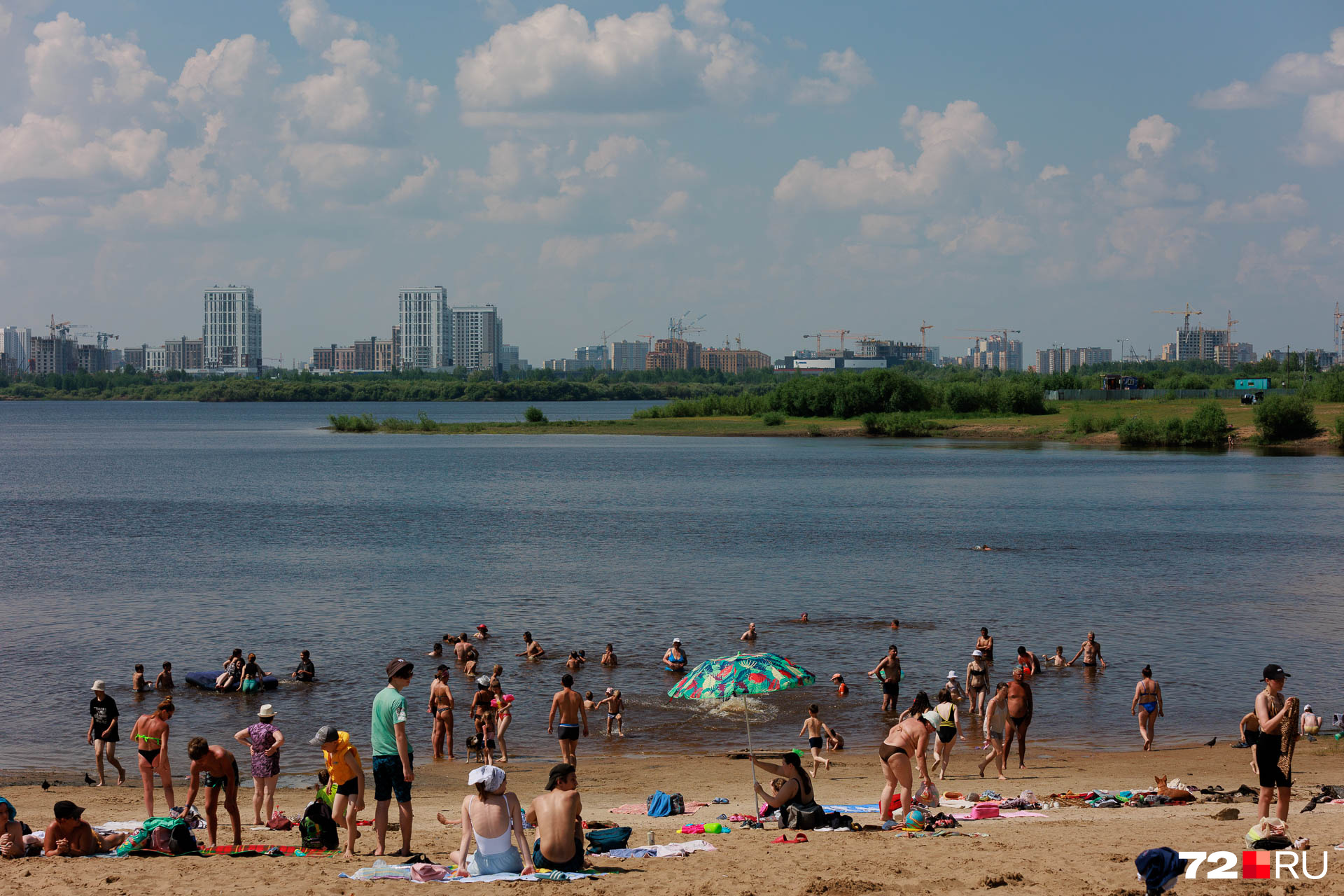 Пляжи в тюмени для отдыха