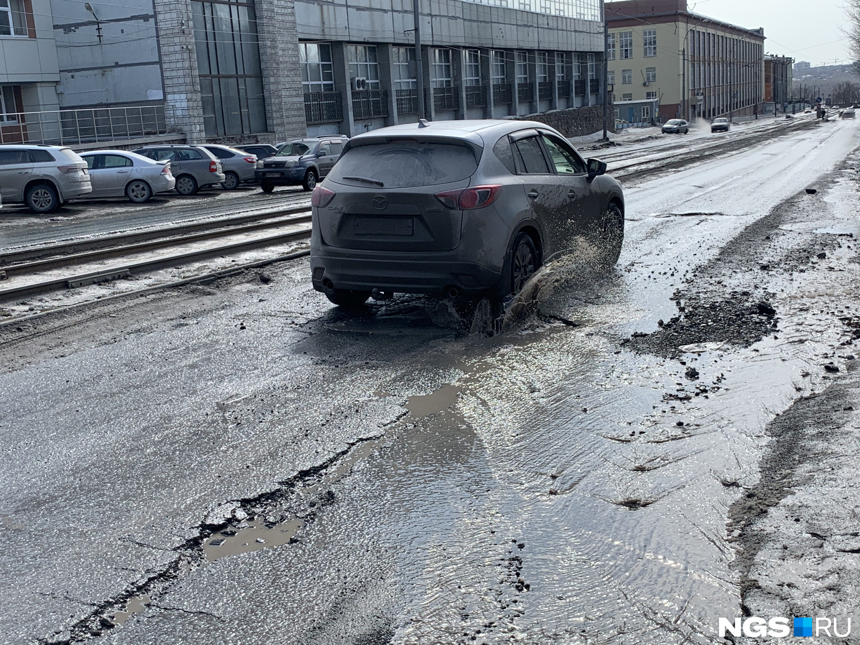 Состояние дорог новосибирск