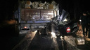 В Притобольном районе водитель погиб в ДТП, девочка-пассажир получила травмы
