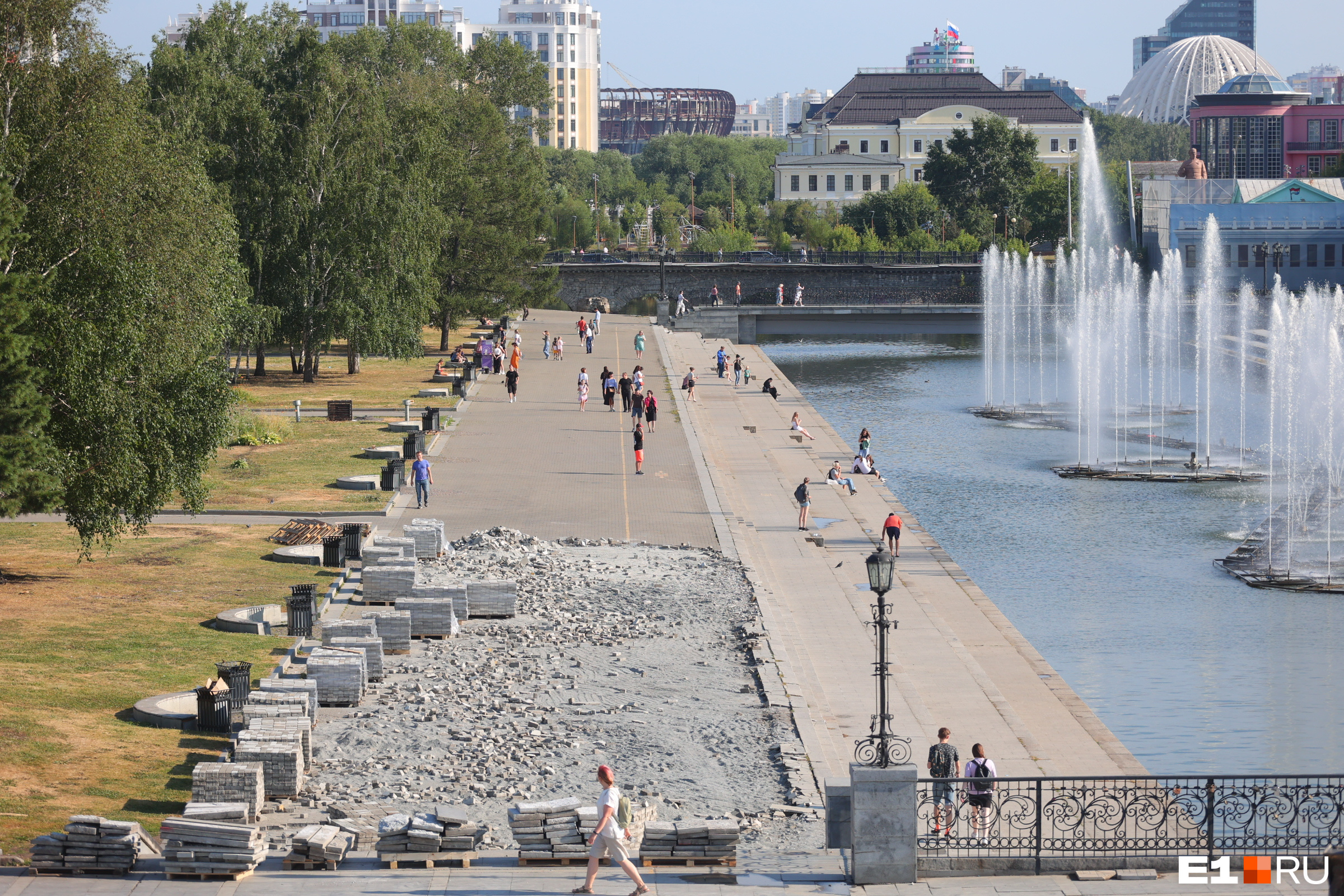 Екатеринбург плотинка карта