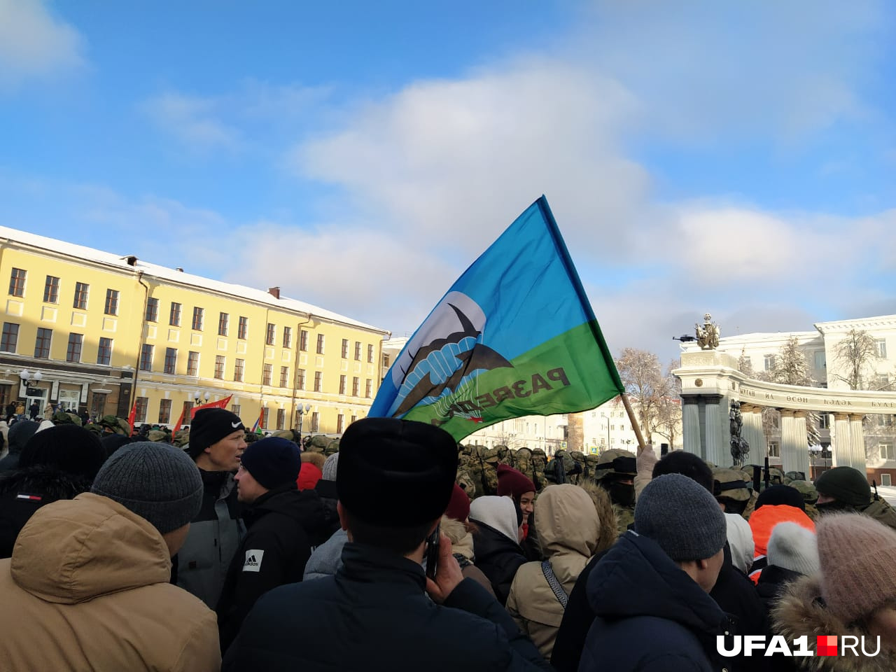 После проводов батальон отправится проходить боевое слаживание