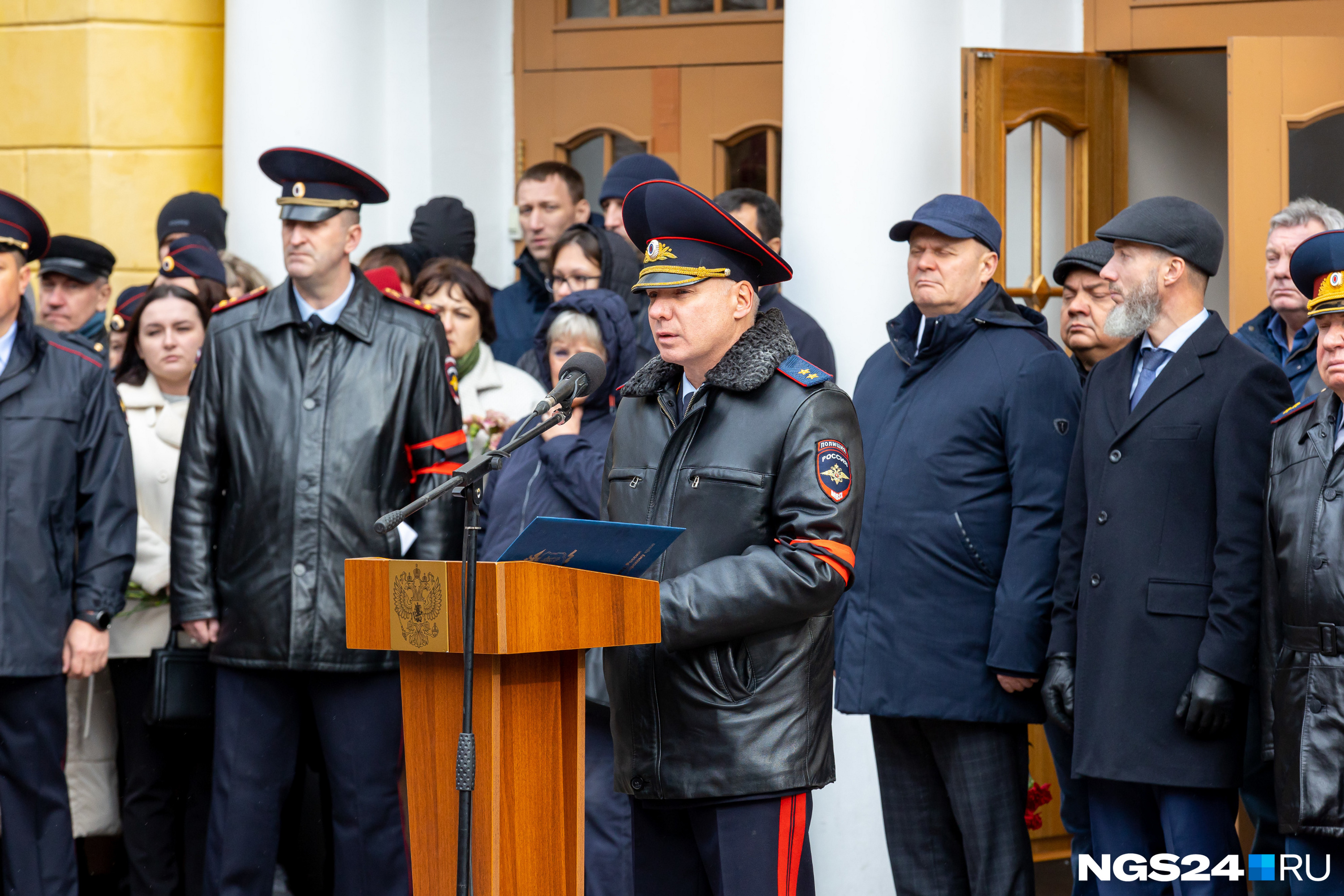 Начальник краевой полиции Александр Речицкий Начальник краевой полиции Александр Речицкий