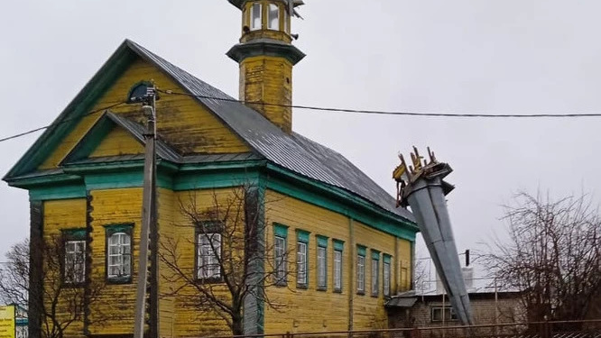 «Проекты готовы»: глава татарстанского поселения — о мечети с рухнувшим минаретом