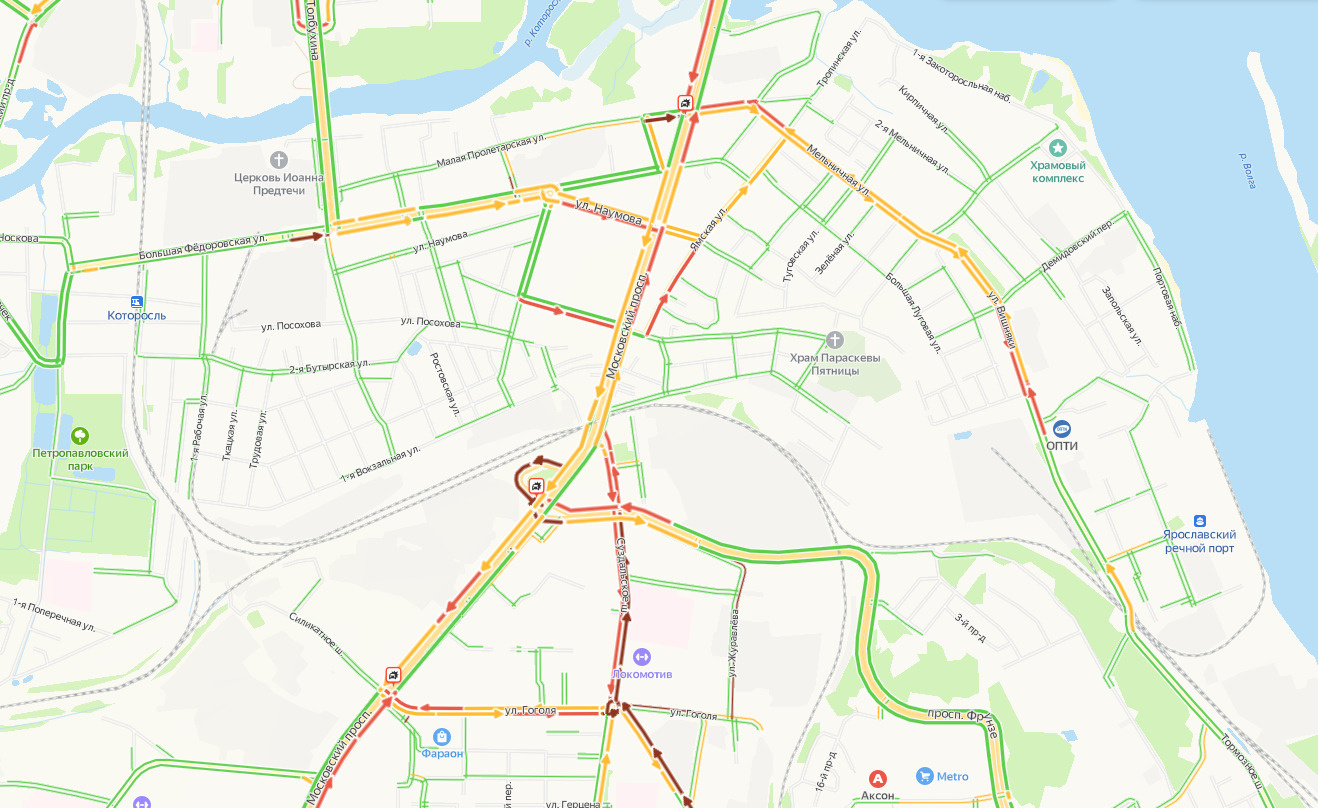 Схема продолжения московского проспекта в набережных челнах