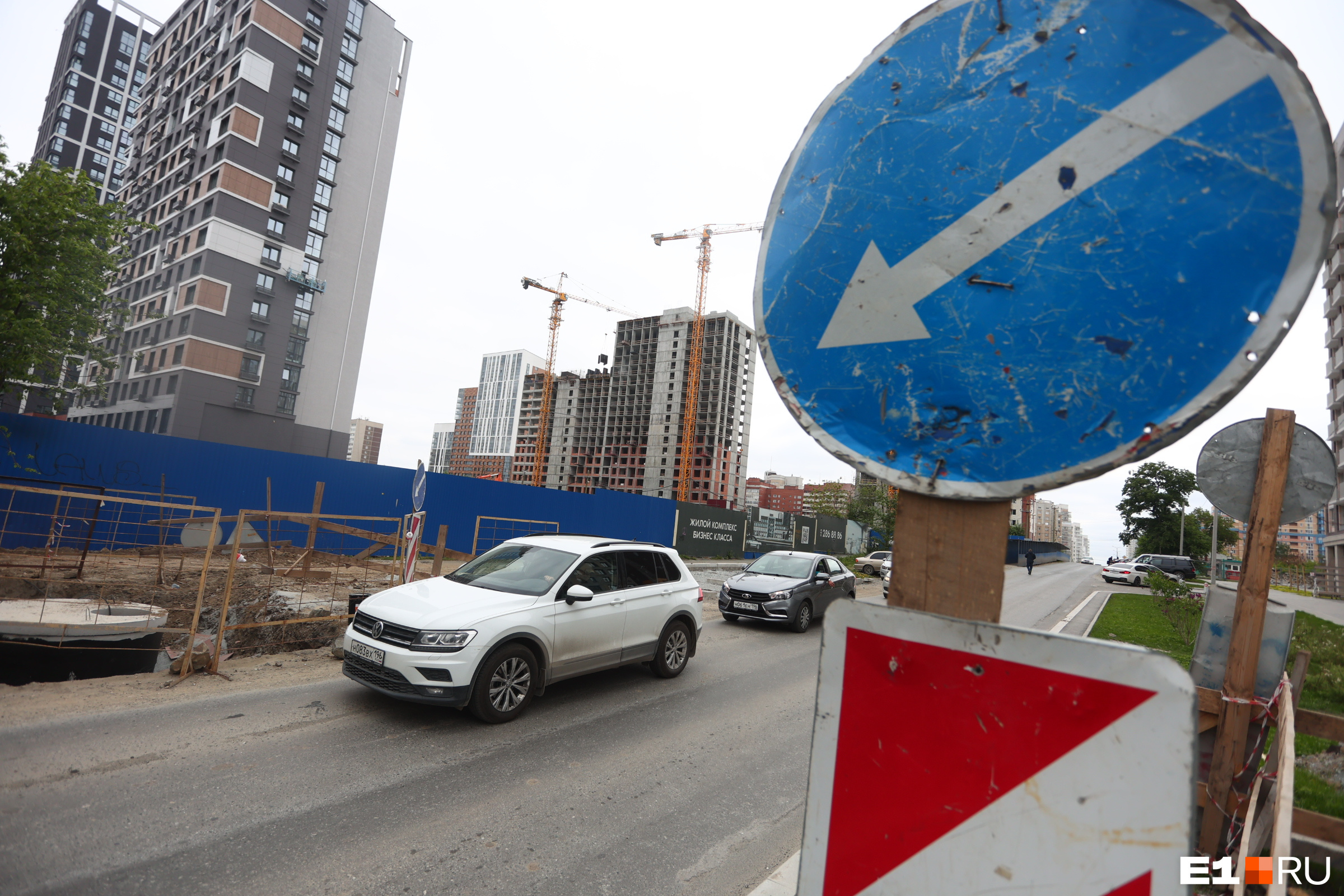 Участок улицы Циолковского будет закрыт на реконструкцию до осени