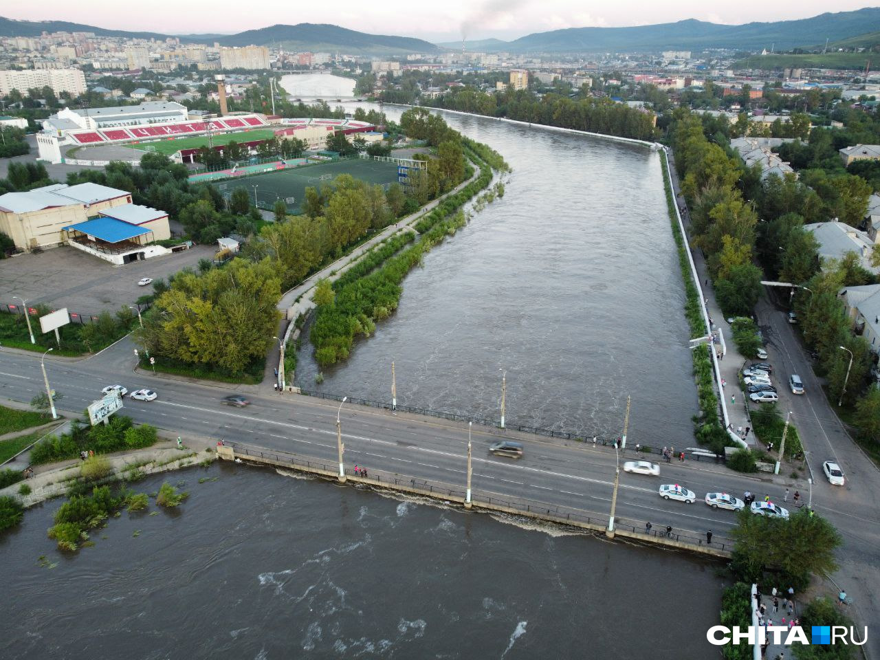 Читинка до моста