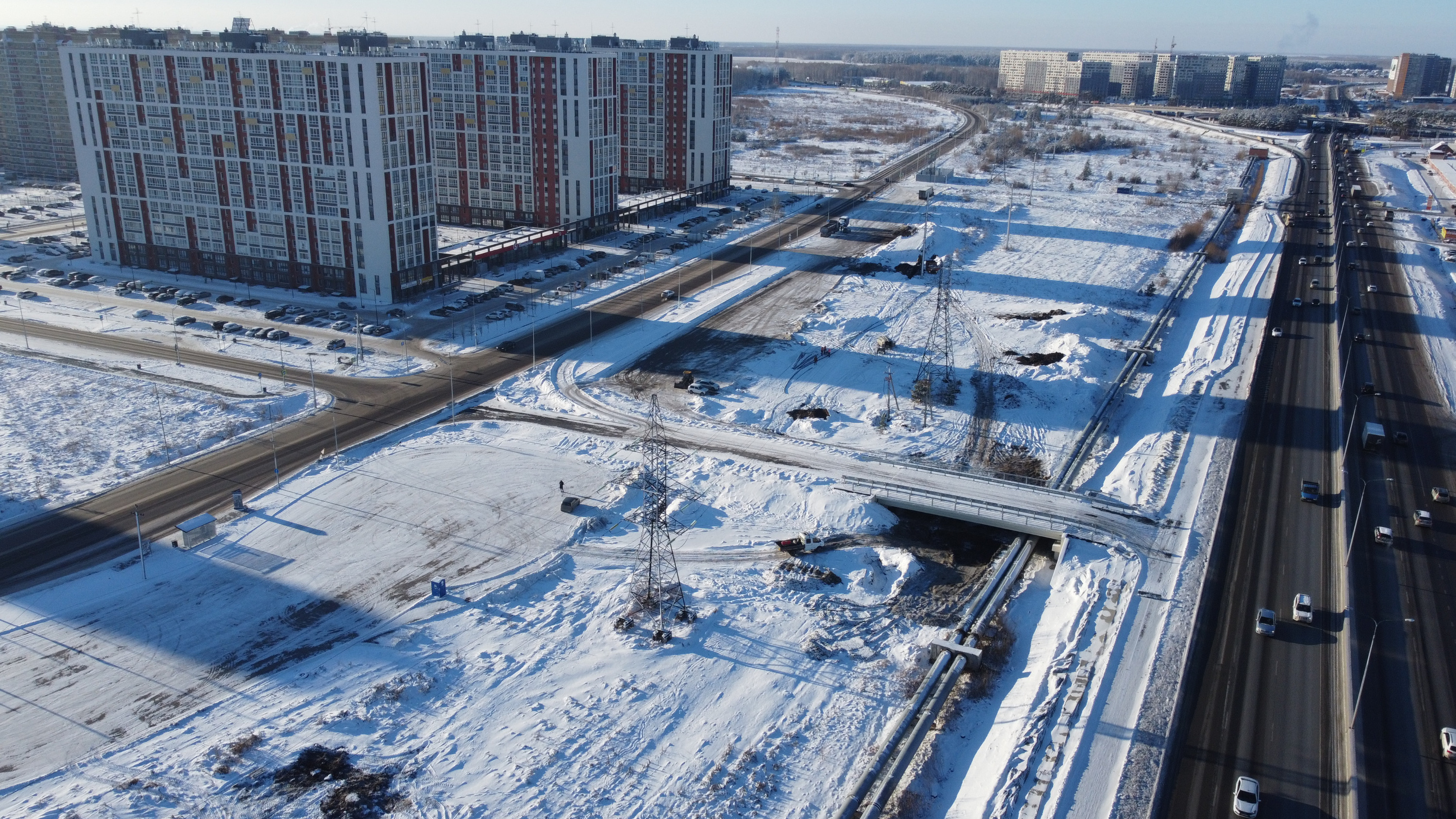 Погода в тюменской слободе. Тюменская Слобода. Проект мост на Калининском кольце Тюмень.