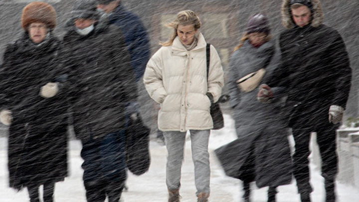 На Челябинскую область надвигаются снегопады, местами похолодает до -31
