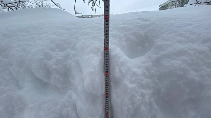 Абсолютный рекорд. Как Краснодар пережил свои самые снежные выходные за последние годы