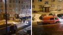 Ночью в Архангельске из-за пожара эвакуировали жильцов пятиэтажного дома