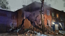В Рязани в двухэтажном доме произошел взрыв: здание обрушилось, есть пострадавшие