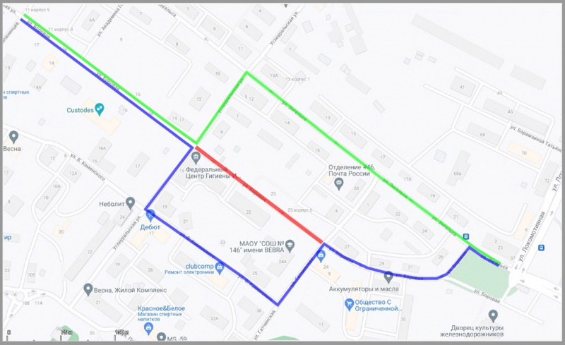 9 мая в перми перекроют улицы. Карта перекрытые улицы Боровой.