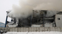 Стала известна причина крупного пожара на складе с мороженым в Краснообске