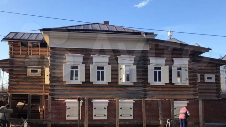 Отреставрированный дом Раскина в центре Иркутска выставили на продажу за 37,5 млн рублей