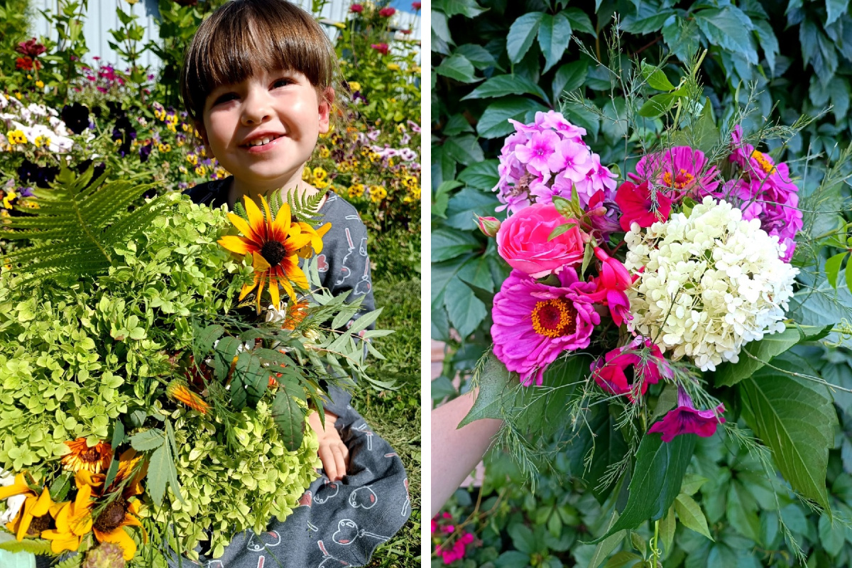 Букет на 1 сентября из садовых цветов своими руками – идеи оформления | Полезно (hb-crm.ru)