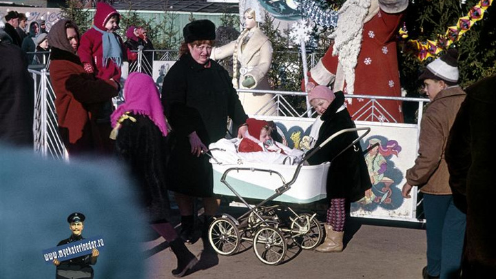 Как выглядел новогодний Краснодар в советские годы