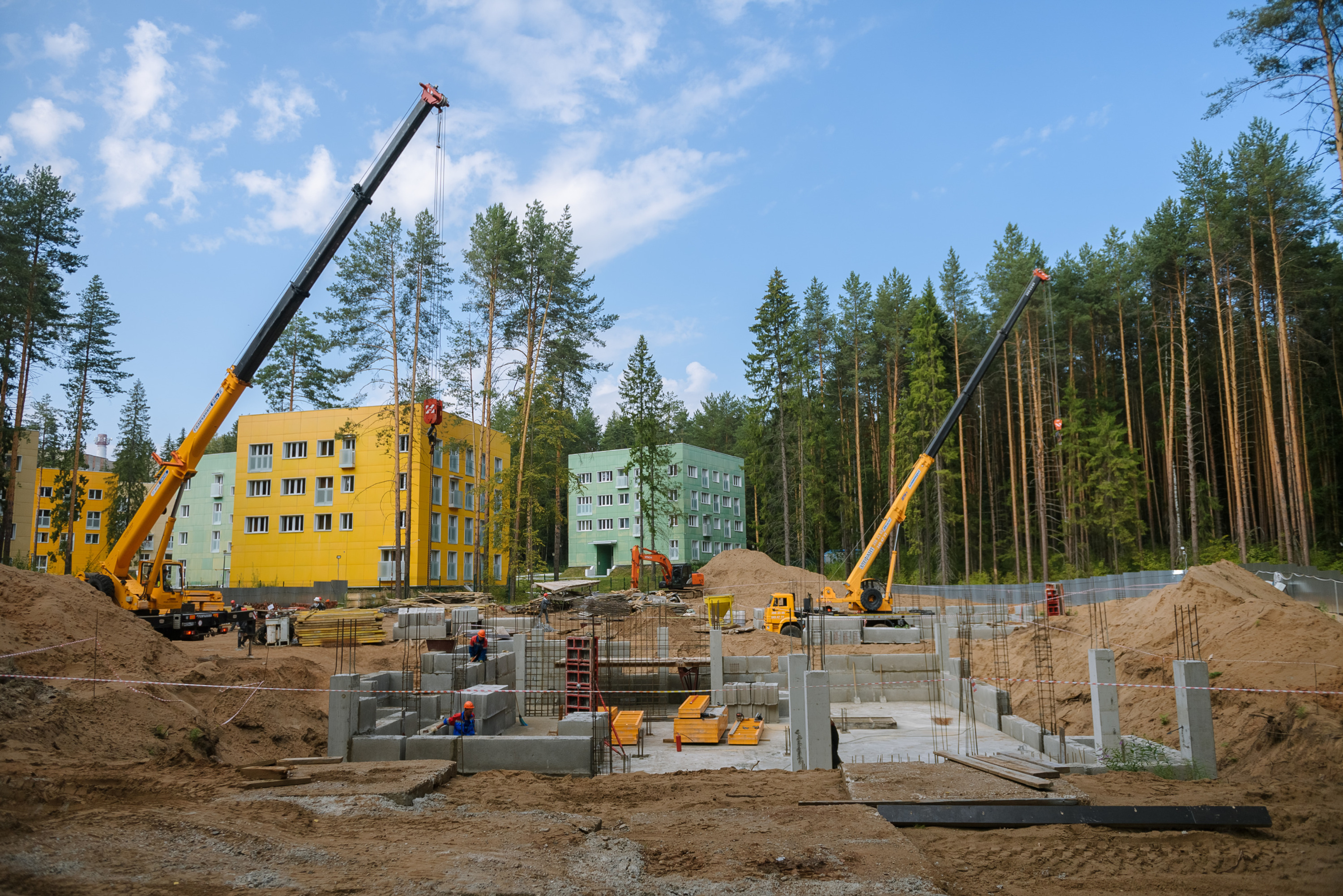 Строительство общежитий для студентов уже началось