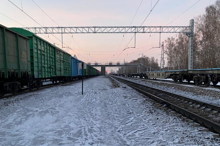 Грузовой поезд насмерть сбил 18-летнего парня в Бердске