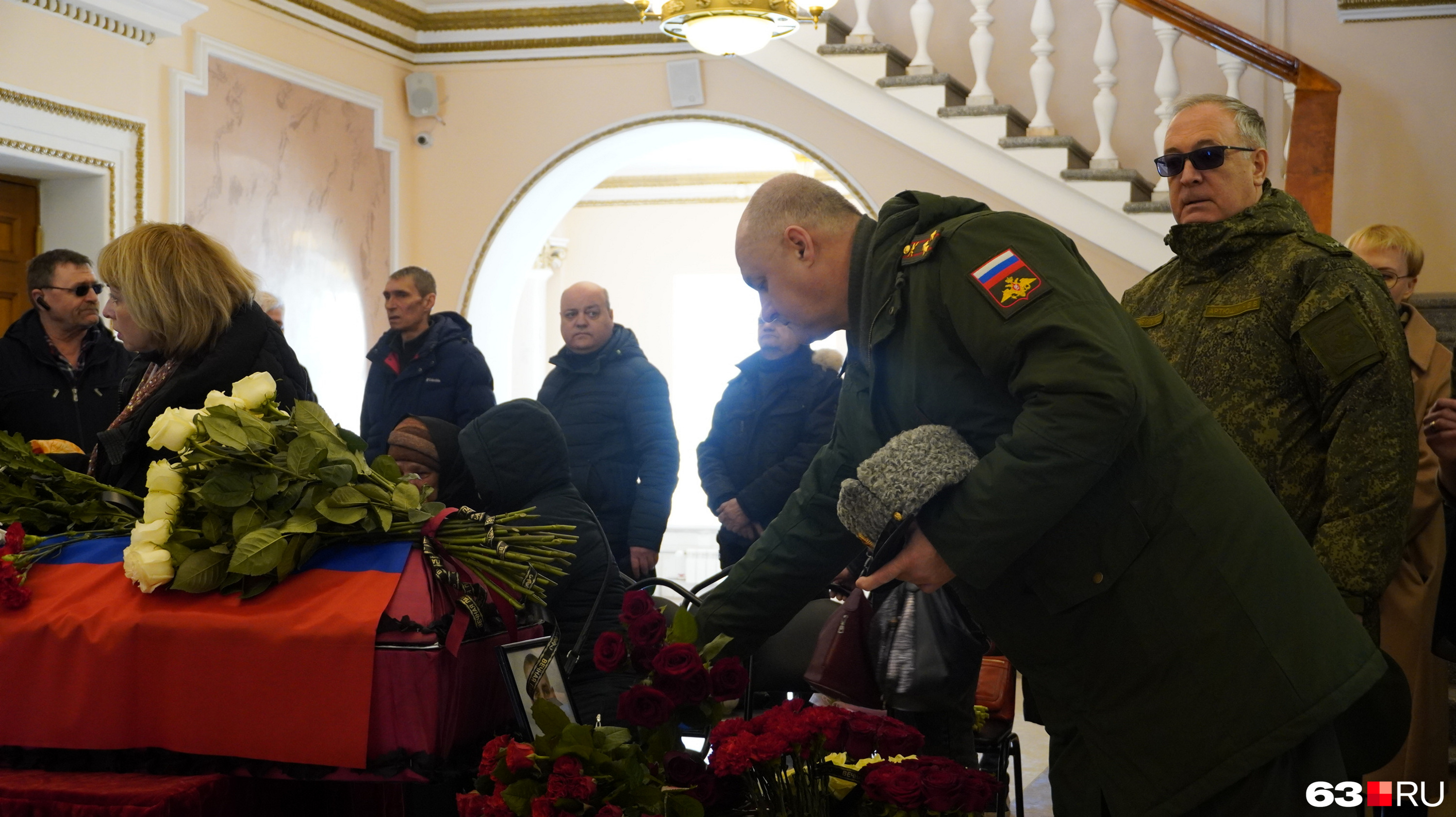 Прощание с погибшими на Украине 2022 военными
