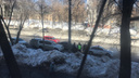 Очевидцы: на улице Гагарина люди в масках задержали водителя дорогого авто